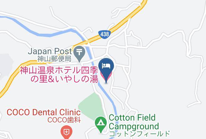 Kamiyama Townmyozai District - Tsukigatani Onsen Maps