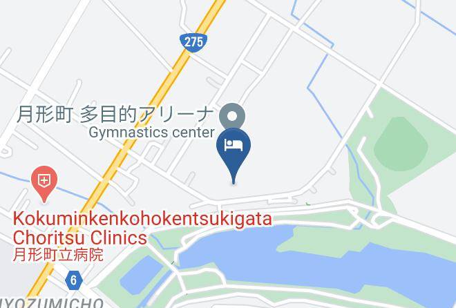 Tsukigata Townkabato District - Tsukikata Onsen Hotel Maps