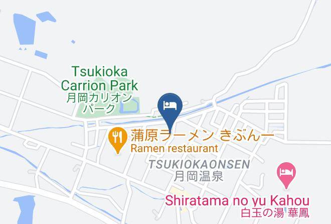 Shibata City - Tsukioka Onsen Mashu Maps
