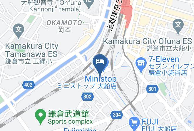 Kamakura City - Tsukui Ryokan Maps