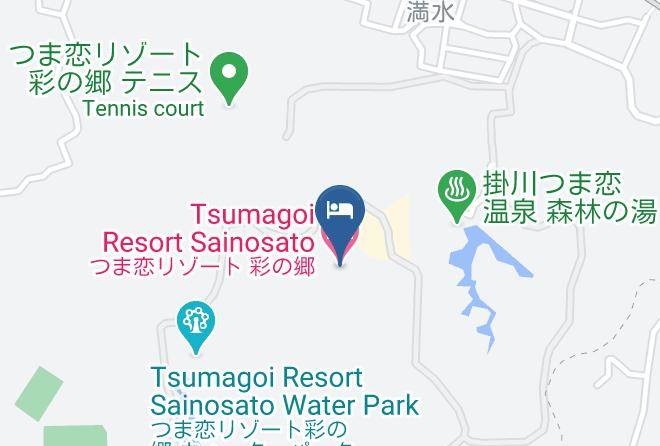 Kakegawa City - Tsumagoi Resort Sainosato Maps