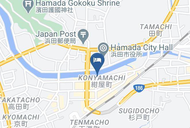 Hamada City - Tsumodani Inn Maps