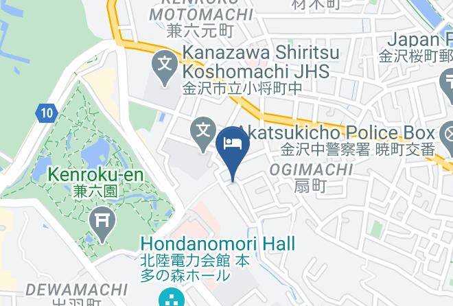 Kanazawa City - Tsunagian Tabi Ne Maps