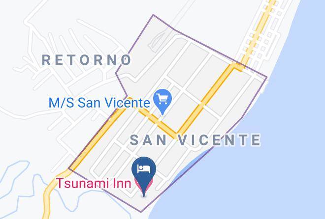 Baru - Tsunami Inn Maps