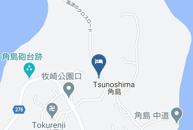 Shimonoseki City - Tsunoshima Ryokan Maps