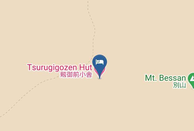 Tateyama Townnakaniikawa District - Tsurugigozen Hut Maps