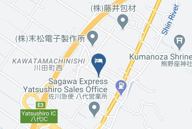 Yatsushiro City - Tsuruno Yu Yatsushiro Maps