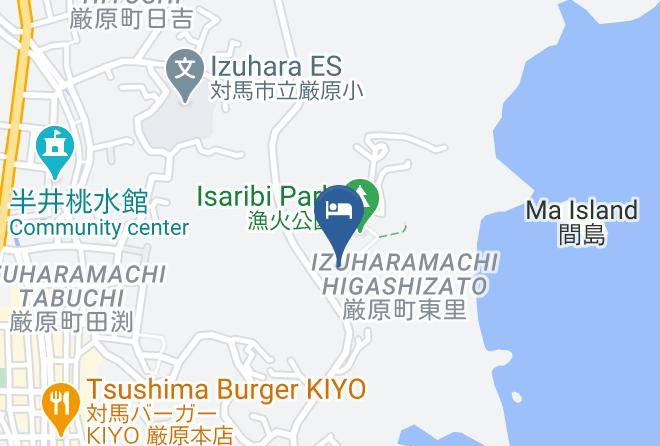 Tsushima City - Tsushima Dae A Hotel Maps