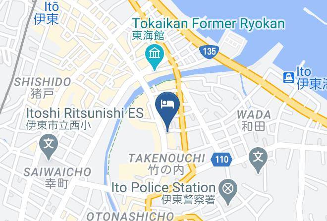 Ito City - Tsutakaki Hotel Maps