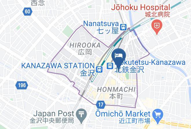 Kanazawa City - Tsuzumi Suite Maps