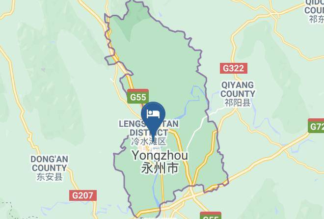 Yongzhou - Ttrj Hotel Maps