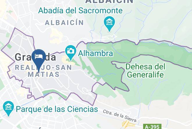 Granada - Tuanfitrion Suite Navas Maps
