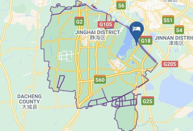 Jinghai District - Tuanpohu Hot Spring Hotel Maps