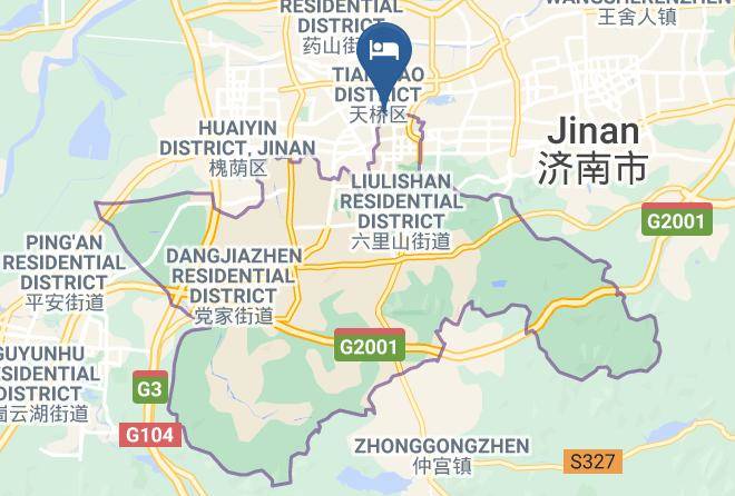 Ji Nan - Tuanyuan Hotel Maps
