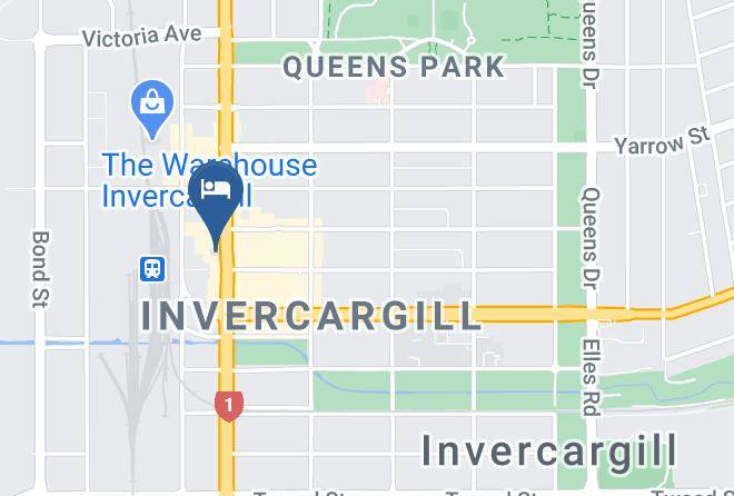 Invercargill - Tuatara Backpackers Lodge Maps