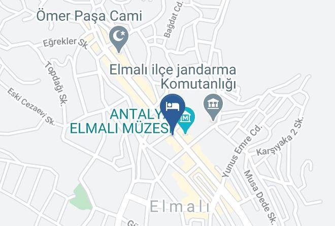 Elmali - Tuba Otel Maps