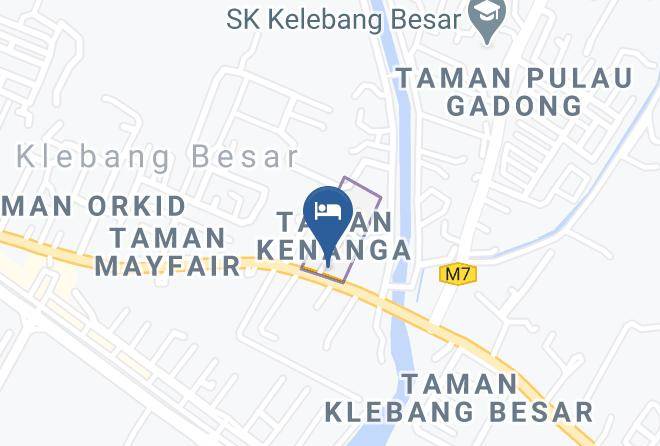 Melaka Tengah - Tube Hotel Klebang Melaka Maps