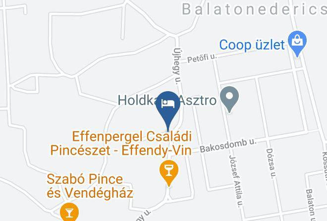 Balatonederics - Tubi Resort Maps