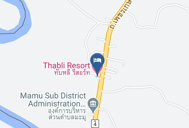 Amphoe Kra Buri - Tublee Resort Maps