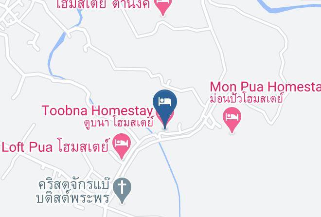 Amphoe Pua - Tubna Homestay Maps