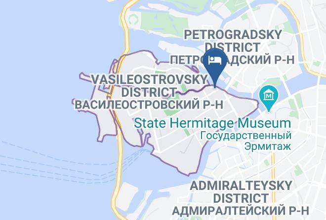 Saint Petersburg - Tuchkov Hotel Maps