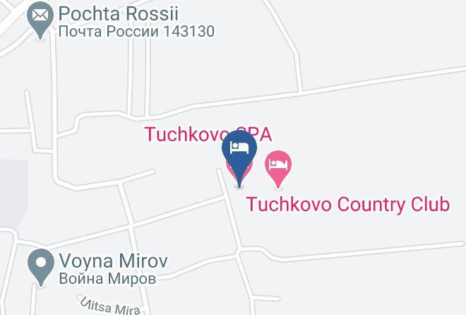 Tuchkovo Spa Hotel Carta Geografica - Moscow - Ruzsky District