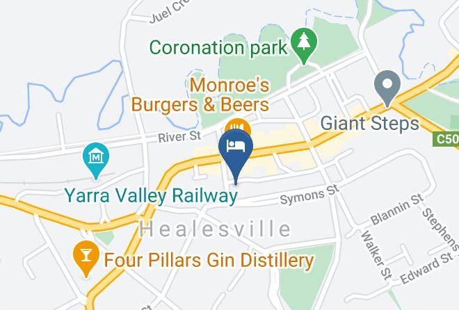 Yarra Ranges - Tuck Inn Yarra Valley Maps