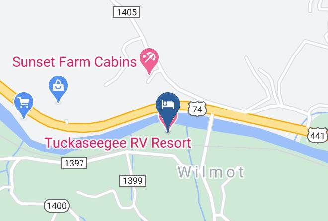 Jackson - Tuckaseegee Rv Resort Maps