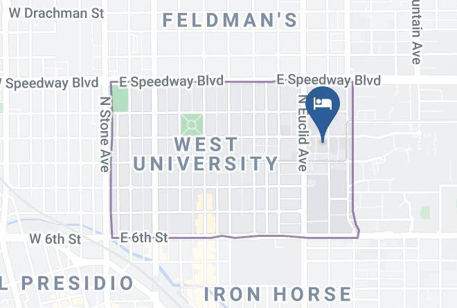 Pima - Tucson Marriott University Park Maps