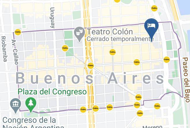 San Nicolas - Tucuman Palace Hotel Maps