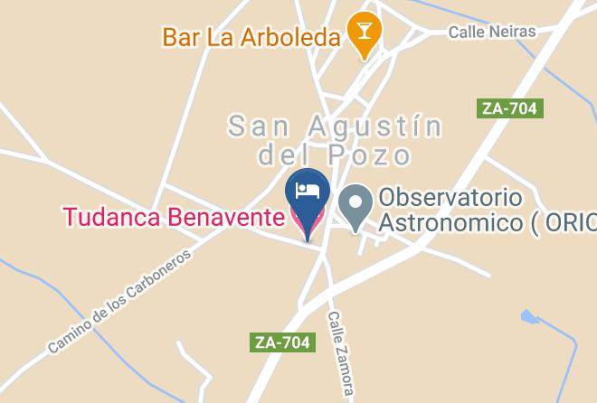 Zamora - Tudanca Benavente Maps