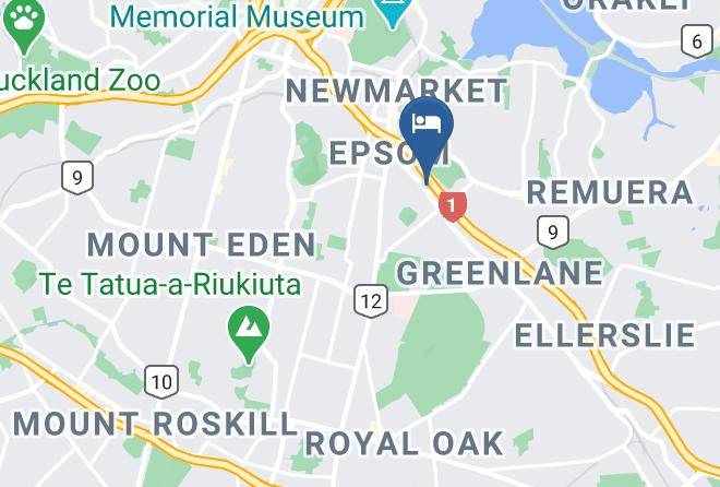 Auckland Epsom - Tudor Court Motor Lodge Maps