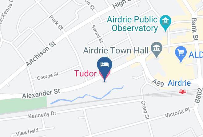 North Lanarkshire - Tudor Hotel Maps