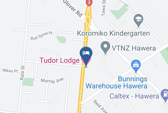South Taranaki - Tudor Lodge Motel Maps