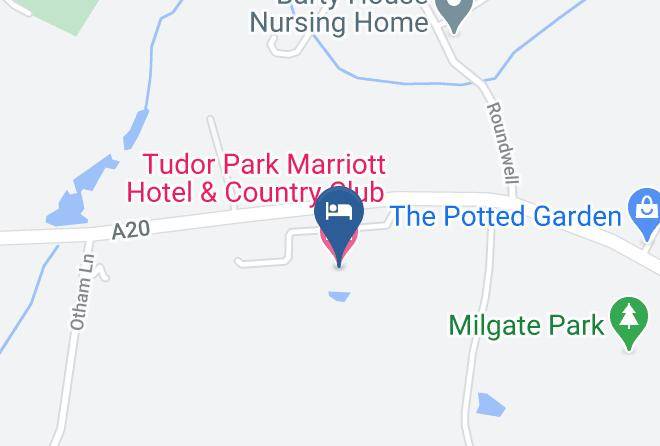 Kent - Tudor Park Marriott Hotel & Country Club Maps