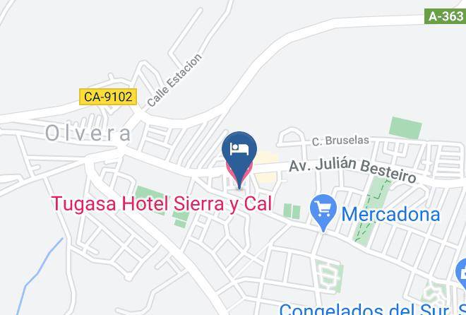 Cadiz - Tugasa Hotel Sierra Y Cal Maps