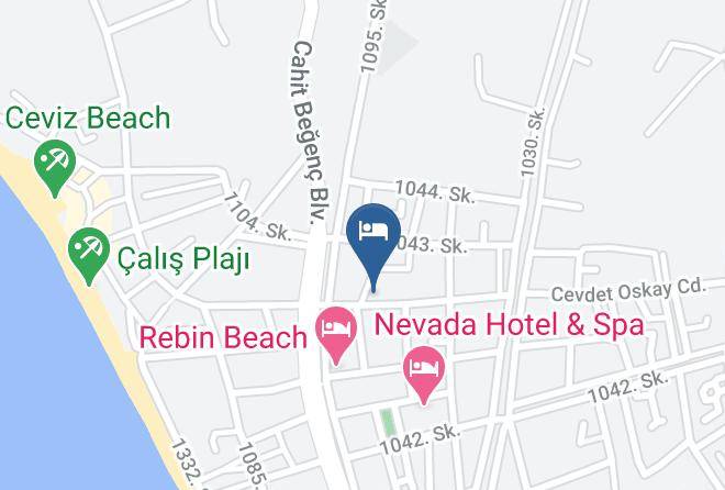 Fethiye - Tugay Hotel Maps