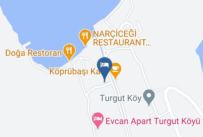 Mugla - Tugcem Tatil Evleri Maps