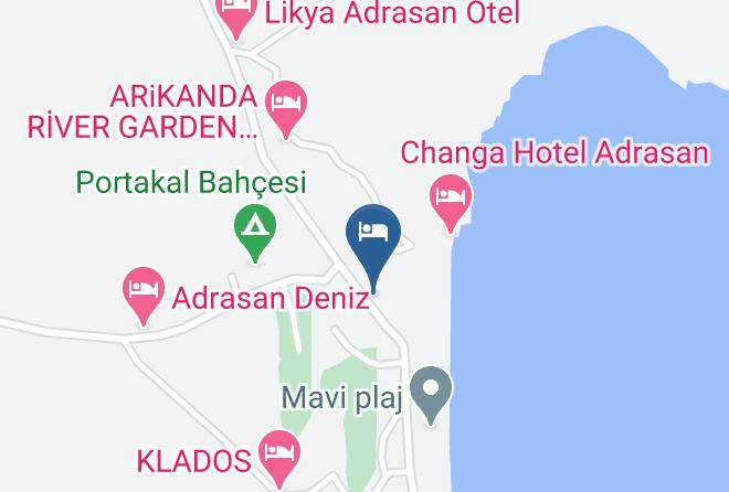 Kumluca - Tugra Otel Maps