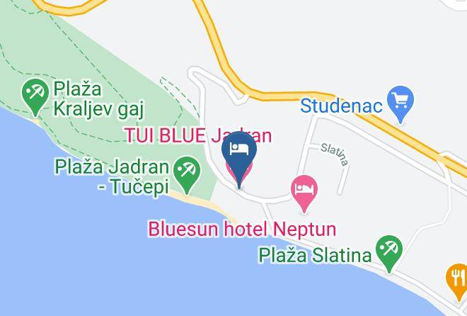 Tui Blue Jadran Map