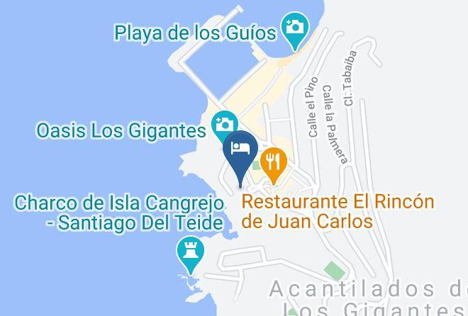 Santa Cruz De Tenerife - Tui Blue Los Gigantes Maps