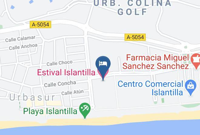 Estival Islantilla Map