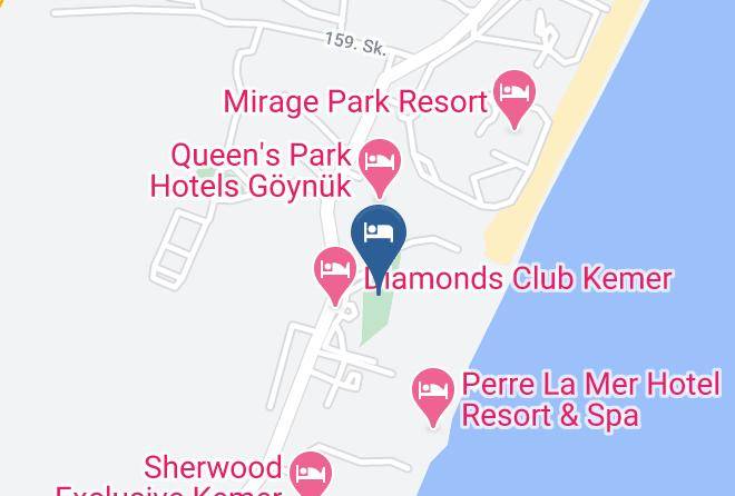 Kemer - Tui Fun & Sun Comfort Beach Resort Maps