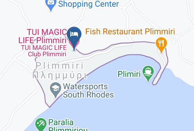 Dodecanese - Tui Magic Life Plimmiri Maps