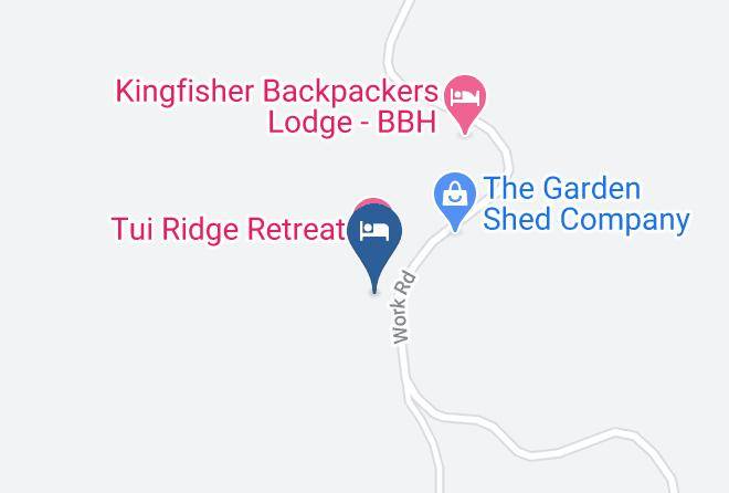 Western Bay Of Plenty - Tui Ridge Retreat Maps