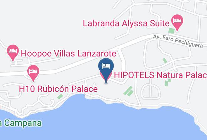 Las Palmas - Hipotels Natura Palace Maps