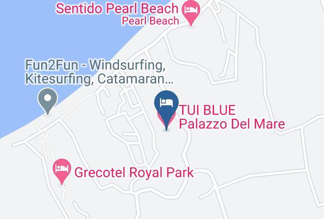 Tui Blue Palazzo Del Mare Map