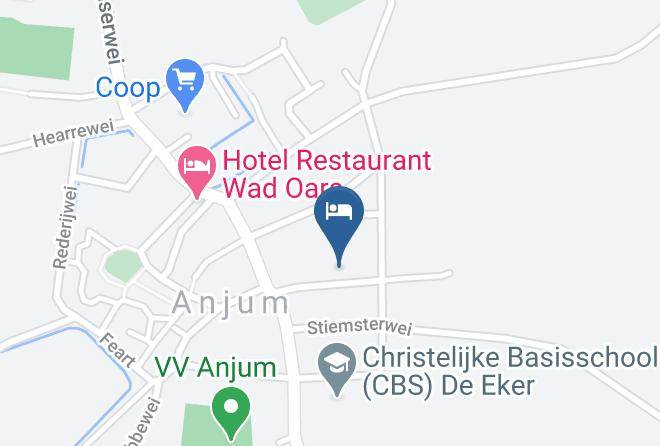 Noardeast Fryslan - Tuinverblijf Lauwersmeer Maps