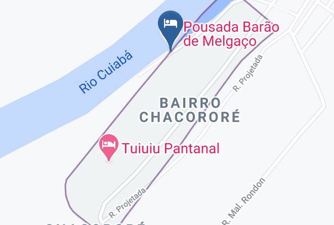 Barao De Melgaco - Tuiuiu Pantanal Hotel Maps