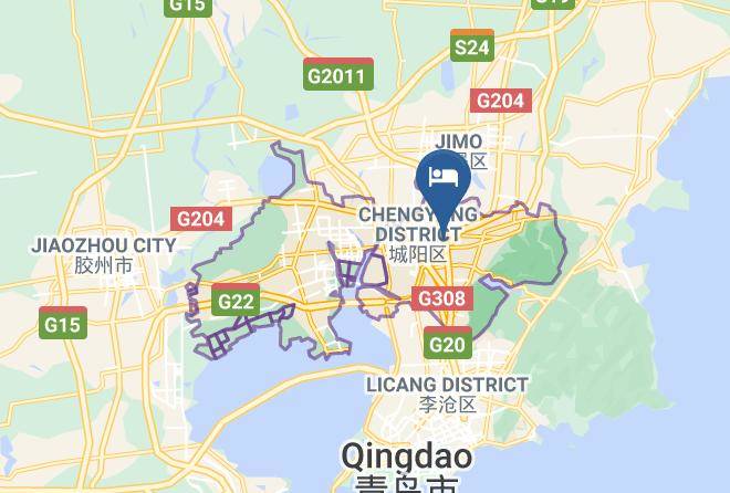 Qingdao - Tujiaren Hotel Maps